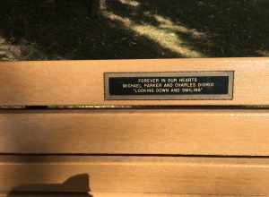 Forever in our hearts
Charles Parker and Michael Diorio
"Looking down and smiling"