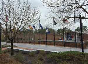 A view of the Colonial Williamsburg Regional Visitor Center.