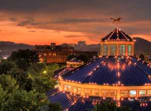 Sunset at Coolidge Park