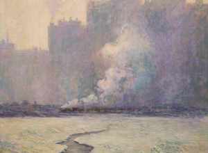 Edwin M. Dawes, Channel to the Mills, 1913 8/25/17 #artsmia