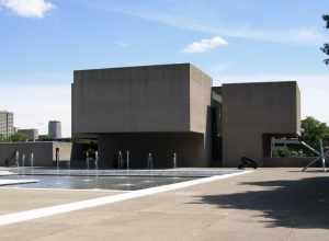 Back of the Everson Museum, Syracuse, NY