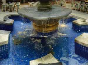 Fashion Island Newport Beach Atrium Court Fountain California