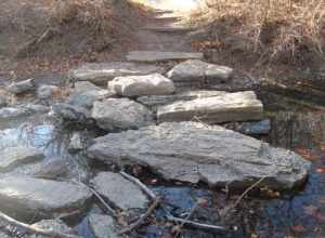 Ford crossing the creek