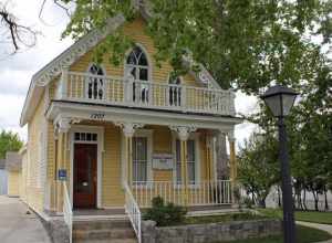 The Foreman-Roberts House, located at 1217 North Carson Street in Carson City, Nevada. The house is listed on the National Register of Historic Places.