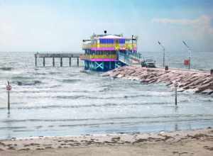 Located on the Gulf of Mexico in Galveston,, the 61st St. Fishing Pier offers fun for both families and fishermen. Bring your own rods and bait, or rent or purchase supplies in the bait and tackle shop.
In addition, they have a viewing deck for those