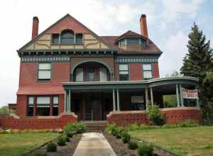 Registered Historic Places in Stark County, Ohio. 

George E. Cook House, 1435 Market Ave N., Canton, Ohio, USA. Photographed 2008-08-29 from the parking lot to the southwest of the building. Camera location40° 48′ 47.75″ N, 81° 22′ 15.37″ W View