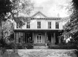 Local call number: PR12176
Title: Goodwood Plantation, before remodeling: Tallahassee, Florida
Date: ca. 1917
General note: Construction on the house began in the early 1830's by Hardy Bryan Croom, eldest son of a wealthy North Carolina planter. The