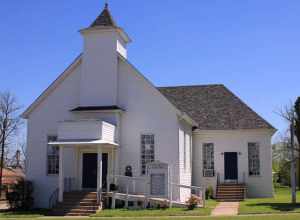The Former Grace United Methodist Church in Temple, Texas, United States was built in 1883. The building was designated a Recorded Texas Historic Landmark in 1983. Text from the state historical marker reads:"	Founded in 1882 to serve the area's