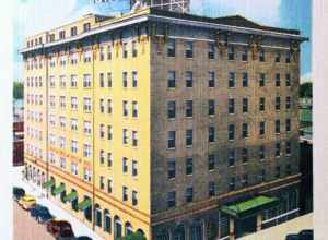 Photomechanical print (postcard) Divided back 
No. G-43 
Published by Asheville Post Card Co. 
Completed in 1912 as the Imperial Hotel, currently (2021) apartment building, Greenville Summit.