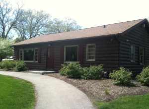House from the front
