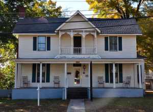 The J.C. Jourdan House, located at Iuka, MS was listed on the National Register of Historic Places in 1991.