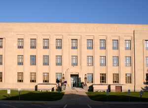 Howard County courthouse in Kokomo, Indiana.