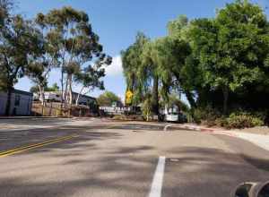 Kiowa Drive entrance to Lake Murray, a part of Mission Trails Regional Park