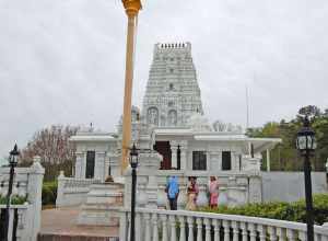 Lord Venkateswara complex in Hindu Template of Atlanta