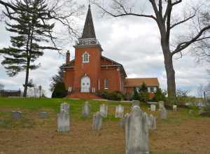 Lower Brandywine Presbyterian Church in northern New Castle County, Delaware.  On Kennett Road.  Not listed on the NRHP but very well could be.