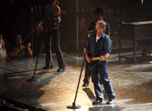 John Mellencamp performing at a concert in Evansville, IN on March 30, 2006