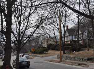 Pleasant Street in Methuen, Massachusetts.  It is in the Pleasant-High Historic District.