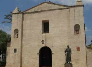 The Mission San Gabriel Arcángel is a fully functioning Roman Catholic mission and a historic landmark in San Gabriel, California. The settlement was founded by Spaniards of the Franciscan order on "The Feast of the Birth of Mary," September 8, 1771,