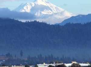 View from Redding, California