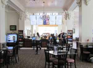 Café in the Joseph Smith Memorial Building.