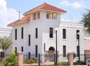 The Old Hidalgo County Jail in Edinburg, Texas, United States was built in 1910 and served as the county jail until 1922 when a larger jail was built. It was designated a Recorded Texas Historic Landmark in 1967 and listed on the National Register of