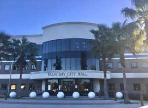 Palm Bay city hall in Palm Bay, Florida.