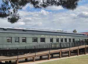 Roald Amundsen Pullman Private Railroad Car in Scottsdale, AZ (1928). The car was first used by a president in 1932, when Herbert Hoover used it during a campaign. FDR followed in 1936, and he held meetings with Canadian Prime Minister Mackenzie King
