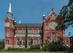 An east view of the Sacred Heart Cultural Center, Augusta, Georgia