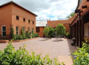 San Felipe de Neri Church courtyard