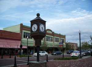 Sanford, Florida: Sanford Commercial District: Street clock