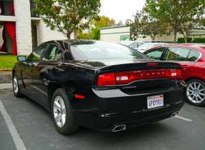 2011 Dodge Charger (LX) - 3.6 V6 Pentastar (218 kW; 292 bhp).

One of the best-looking american cars in production in my opinion.