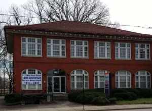 Schoolfield Welfare Building in Danville, Virginia.