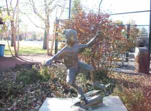 Skate Park Statue