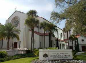 St. James Cathedral in downtown Orlando, Florida.