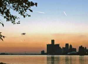Sunset at Detroit
