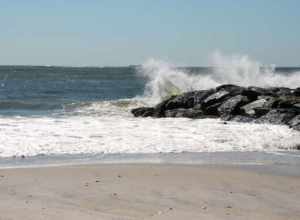 Hurricane Dorian waves on Long Island