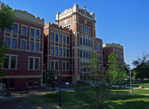 Ursuline Academy — Great Falls, Montana. 
The Sisters of the Order of St. Ursula came to Montana in 1884 to establish schools for Indians. When the homestead movement created a need for more urban educational facilities, the Great Falls Townsite
