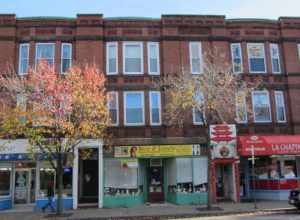 Historic Stark Building, 416-424 Moody St., Waltham, Mass., on National Register of Historic Places