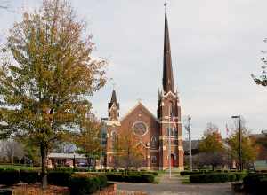 First Presbyterian Church, in Warren, Ohio, United States.