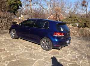 Wdog Volkswagen GTI. Fayetteville Arkansas USA.