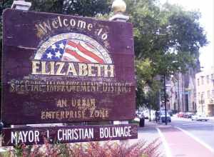 Welcome to Elizabeth sign