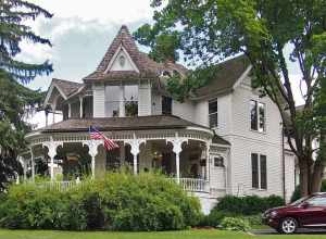 Allemarinda and James Wyer House. 201 Mill St, Excelsior, Minnesota, USA.  Viewed from the northwest.  



This is an image of a place or building that is listed on the National Register of Historic Places in the United States of America. Its