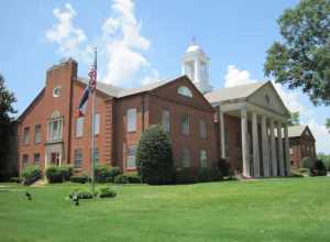 Courthouse in Hernando, Mississippi