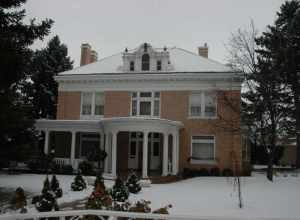 The Thomas R. Cutler Mansion, a historic home in Lehi, Utah, United States.