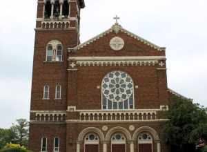 Holy Family Catholic Church in Saginaw, Michigan.