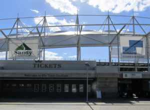 Soccer stadium in Sandy, Utah.