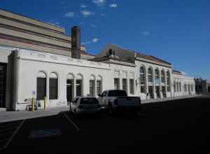 Reno Southern Pacific Railroad Depot  Site portion depicted is the historic end of a longer structure that also contains a more modern addition.