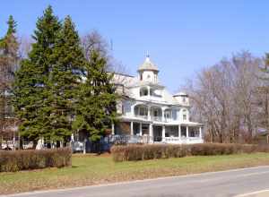 Shiloh House — Britian Ave. , Benton Harbor, Michigan.
Built in 1910 in the Queen Anne style by the House of David Colony.
Listed on the National Register of Historic Places.