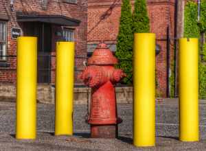 
500px provided description: Standing Tall [#yellow ,#fire hydrant ,#Popular Tags]