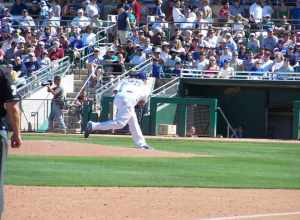 The quick working Zambrano would pitch six innings, give up one run and four hits, but strike out six, getting the win over the Mariners. He would also go 1 for 2 with a double, scoring his team's first run.